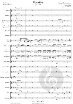 Vocalise von Sergei Rachmaninow (Download) 