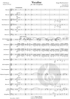 Vocalise von Sergei Rachmaninow (Download) 