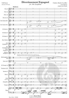 Divertissement Espagnol von Charles Martin Loeffler 