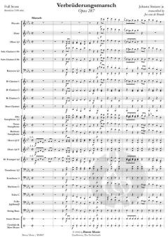 Verbrüderungs Marsch op. 287 von Johann Strauss (Sohn) (Download) 