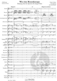 Wie eine Rosenknospe von Franz Lehár (Download) 
