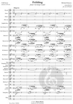 Frühling von Richard Strauss (Download) 
