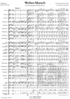 Weiber Marsch von Franz Lehár 