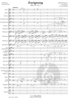 Zueignung op. 10 No. 1 von Richard Strauss (Download) 