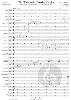 The Walk to the Paradise Garden von Frederick Delius (Download) 