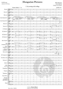 Hungarian Pictures von Béla Bartók (Download) 