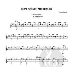 Sept Scènes Musicales von Yorgos Nousis 