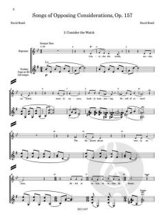 Songs Of Opposing Considerations von David Braid 