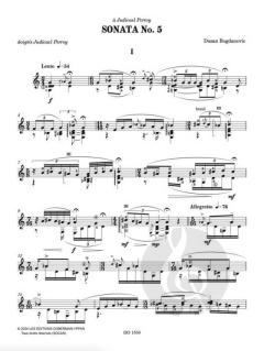 Sonata No. 5 von Dusan Bogdanovic 
