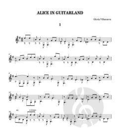 Alice in Guitarland von Gloria Villanueva 