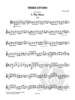 3 Etudes von Kenny Hill 