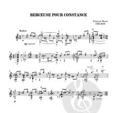 Berceuse pour Constance von François Morel 