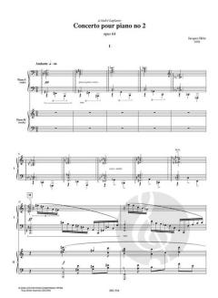 Concerto for piano no. 2 op. 64 von Jacques Hétu 