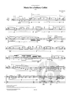 Music for a Solitary Cellist von Brian Cherney 