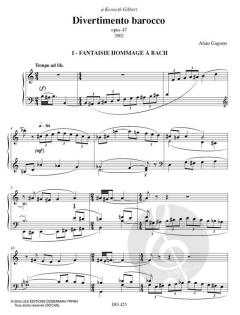 Divertimento barocco von Alain Gagnon 