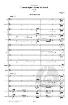 Concerto Ondes Martenot op. 49 von Jacques Hétu 