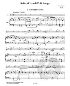 Suite of Israeli Folk Songs von Yoav Talmi 
