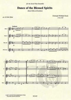 Dance of the Blessed Spirits von Christoph Willibald Gluck 