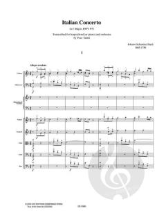 Italian Concerto BWV 971 von Johann Sebastian Bach 