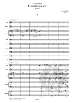 Concerto pour alto op. 75 von Jacques Hétu 