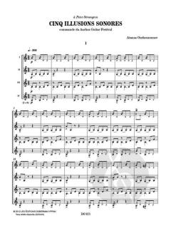 Cinq illusions sonores von Atanas Ourkouzounov 