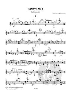 Sonate no 3 von Atanas Ourkouzounov 