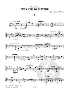 Deux airs de guitare von Katia Makdissi-Warren 