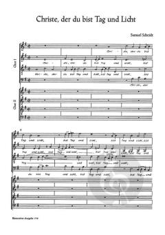 Christe, der du bist Tag und Licht von Samuel Scheidt (Download) 