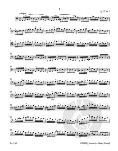 Etüden für Violoncello solo von Justus Johann Friedrich Dotzauer (Download) 