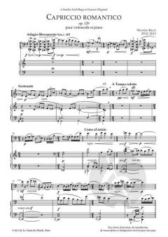 Capriccio romantico, op. 129 von Nicolas Bacri 