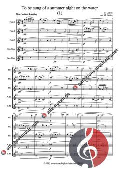 To be Sung of a Summer Night on the Water (1) von Frederick Delius 