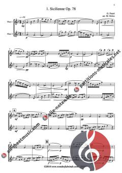 3 Duets von Gabriel Fauré 