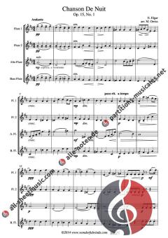 Chanson de Nuit/Chanson de Matin op. 15/1 & 15/2 von Edward Elgar 