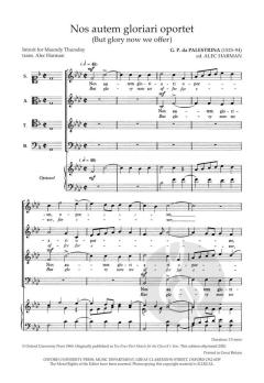 Nos autem gloriari oportet von Giovanni Pierluigi da Palestrina (Download) 