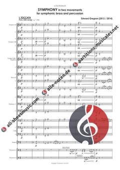 Symphony in 2 Movements von Edward Gregson 