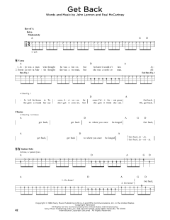 Get Back von The Beatles (Download) 
