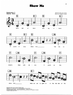 Show Me von Alan Jay Lerner (Download) 