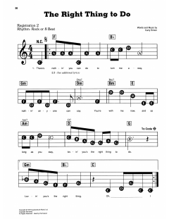 The Right Thing To Do von Carly Simon (Download) 