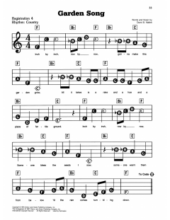 Garden Song von John Denver (Download) 