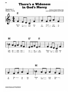 There's A Wideness In God's Mercy von Frederick William Faber (Download) 