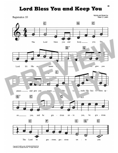 Lord Bless You And Keep You von Peter C. Lutkin (Download) 