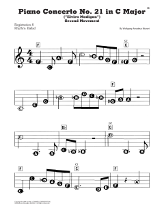 Piano Concerto No. 21 In C Major von Wolfgang Amadeus Mozart (Download) 