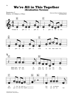 We're All In This Together (Graduation Version) von Matthew Gerrard (Download) 