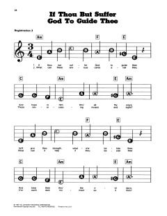 If Thou But Suffer (God To Guide Thee) von Catherine Winkworth (Download) 