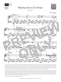 Nocturne in E minor von Frédéric Chopin (Download) 