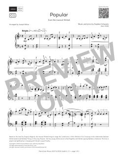 Popular von Stephen Schwartz (Download) 