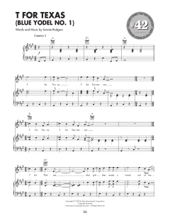 Blue Yodel No. 1 (T For Texas) von Jimmie Rodgers (Download) 