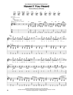 Haven't You Heard von Jeff Buckley (Download) 