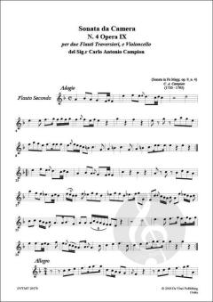 Sonata von Charles-Antoine Campion 