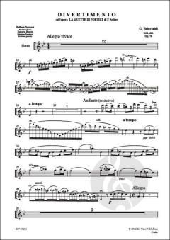 Divertimento sull'opera 'La Muette di Portici' op. 76 von Giulio Briccialdi 